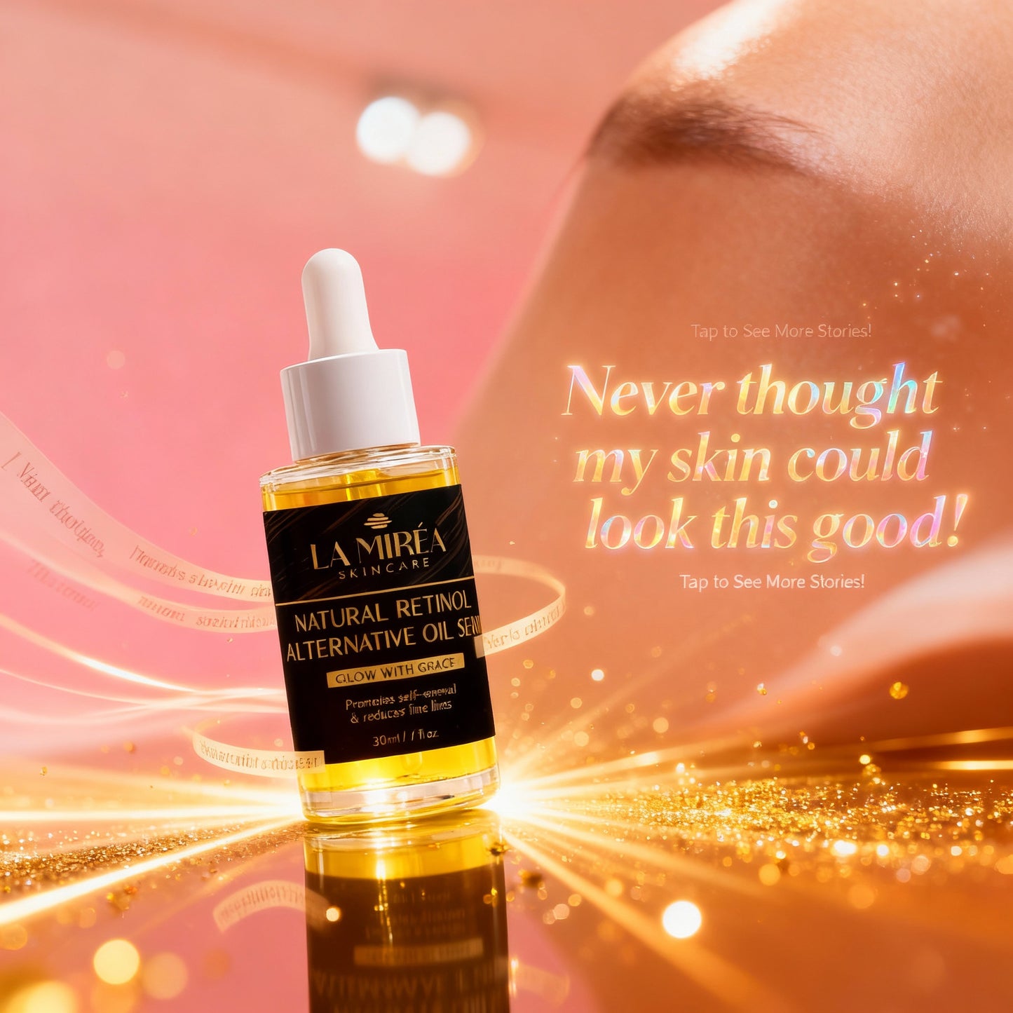 Natural Retinol Alternative Oil Serum